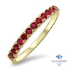 0.35ctw Round Ruby Ring in 18K Yellow Gold