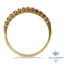 Load image into Gallery viewer, 0.35ctw Round Ruby Ring in 18K Yellow Gold