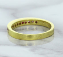 Load image into Gallery viewer, 0.35ctw Round Ruby Ring in 18K Yellow Gold