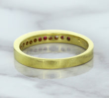 Load image into Gallery viewer, 0.35ctw Round Ruby Ring in 18K Yellow Gold