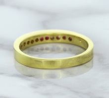 Load image into Gallery viewer, 0.35ctw Round Ruby Ring in 18K Yellow Gold