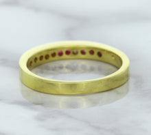 Load image into Gallery viewer, 0.35ctw Round Ruby Ring in 18K Yellow Gold