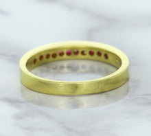 Load image into Gallery viewer, 0.35ctw Round Ruby Ring in 18K Yellow Gold