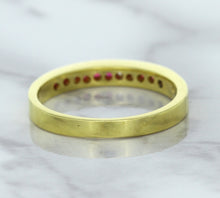 Load image into Gallery viewer, 0.35ctw Round Ruby Ring in 18K Yellow Gold