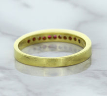 Load image into Gallery viewer, 0.35ctw Round Ruby Ring in 18K Yellow Gold