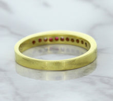 Load image into Gallery viewer, 0.35ctw Round Ruby Ring in 18K Yellow Gold