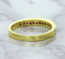 Load image into Gallery viewer, 0.35ctw Round Ruby Ring in 18K Yellow Gold