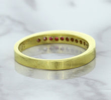 Load image into Gallery viewer, 0.35ctw Round Ruby Ring in 18K Yellow Gold