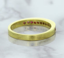 Load image into Gallery viewer, 0.35ctw Round Ruby Ring in 18K Yellow Gold