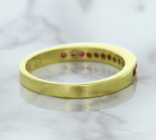 Load image into Gallery viewer, 0.35ctw Round Ruby Ring in 18K Yellow Gold