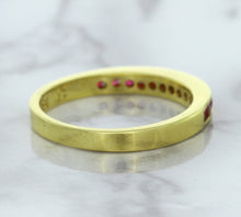Load image into Gallery viewer, 0.35ctw Round Ruby Ring in 18K Yellow Gold