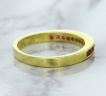 Load image into Gallery viewer, 0.35ctw Round Ruby Ring in 18K Yellow Gold