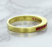 Load image into Gallery viewer, 0.35ctw Round Ruby Ring in 18K Yellow Gold
