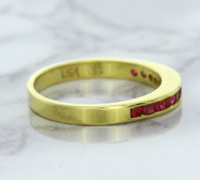 Load image into Gallery viewer, 0.35ctw Round Ruby Ring in 18K Yellow Gold