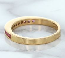 Load image into Gallery viewer, 0.35ctw Round Pink Sapphire Ring in 14K Rose Gold