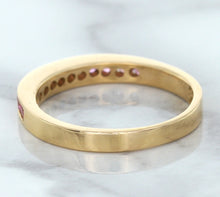 Load image into Gallery viewer, 0.35ctw Round Pink Sapphire Ring in 14K Rose Gold