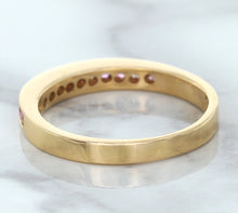 Load image into Gallery viewer, 0.35ctw Round Pink Sapphire Ring in 14K Rose Gold