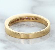 Load image into Gallery viewer, 0.35ctw Round Pink Sapphire Ring in 14K Rose Gold