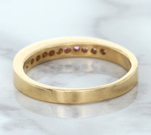 Load image into Gallery viewer, 0.35ctw Round Pink Sapphire Ring in 14K Rose Gold