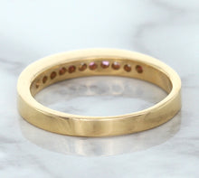 Load image into Gallery viewer, 0.35ctw Round Pink Sapphire Ring in 14K Rose Gold