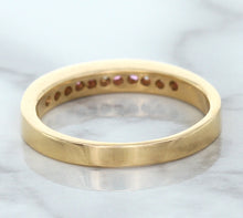Load image into Gallery viewer, 0.35ctw Round Pink Sapphire Ring in 14K Rose Gold