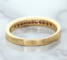 Load image into Gallery viewer, 0.35ctw Round Pink Sapphire Ring in 14K Rose Gold