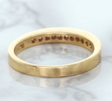 Load image into Gallery viewer, 0.35ctw Round Pink Sapphire Ring in 14K Rose Gold