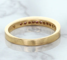 Load image into Gallery viewer, 0.35ctw Round Pink Sapphire Ring in 14K Rose Gold