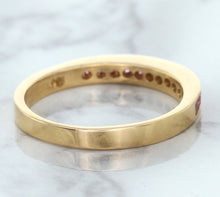 Load image into Gallery viewer, 0.35ctw Round Pink Sapphire Ring in 14K Rose Gold