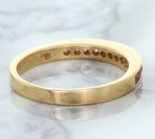 Load image into Gallery viewer, 0.35ctw Round Pink Sapphire Ring in 14K Rose Gold
