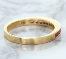 Load image into Gallery viewer, 0.35ctw Round Pink Sapphire Ring in 14K Rose Gold