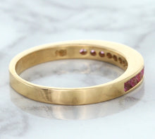 Load image into Gallery viewer, 0.35ctw Round Pink Sapphire Ring in 14K Rose Gold