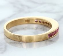 Load image into Gallery viewer, 0.35ctw Round Pink Sapphire Ring in 14K Rose Gold