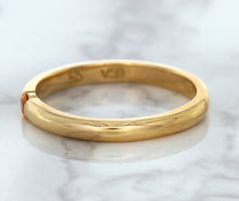 Load image into Gallery viewer, 0.10ct Round Orange Sapphire Ring in 14K Rose Gold