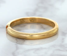 Load image into Gallery viewer, 0.10ct Round Orange Sapphire Ring in 14K Rose Gold