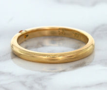 Load image into Gallery viewer, 0.10ct Round Orange Sapphire Ring in 14K Rose Gold