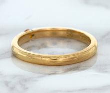 Load image into Gallery viewer, 0.10ct Round Orange Sapphire Ring in 14K Rose Gold