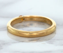 Load image into Gallery viewer, 0.10ct Round Orange Sapphire Ring in 14K Rose Gold