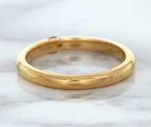 Load image into Gallery viewer, 0.10ct Round Orange Sapphire Ring in 14K Rose Gold