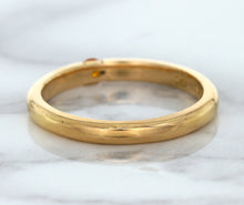 Load image into Gallery viewer, 0.10ct Round Orange Sapphire Ring in 14K Rose Gold