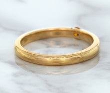 Load image into Gallery viewer, 0.10ct Round Orange Sapphire Ring in 14K Rose Gold