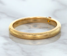 Load image into Gallery viewer, 0.10ct Round Orange Sapphire Ring in 14K Rose Gold