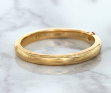 Load image into Gallery viewer, 0.10ct Round Orange Sapphire Ring in 14K Rose Gold