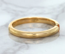 Load image into Gallery viewer, 0.10ct Round Orange Sapphire Ring in 14K Rose Gold