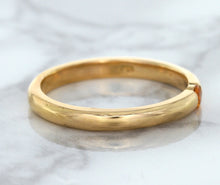 Load image into Gallery viewer, 0.10ct Round Orange Sapphire Ring in 14K Rose Gold