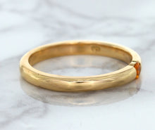 Load image into Gallery viewer, 0.10ct Round Orange Sapphire Ring in 14K Rose Gold
