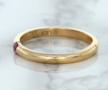Load image into Gallery viewer, 0.10ct Round Pink Sapphire Ring in 14K Rose Gold