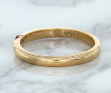 Load image into Gallery viewer, 0.10ct Round Pink Sapphire Ring in 14K Rose Gold