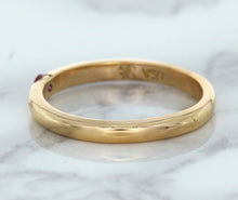 Load image into Gallery viewer, 0.10ct Round Pink Sapphire Ring in 14K Rose Gold