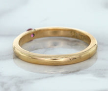 Load image into Gallery viewer, 0.10ct Round Pink Sapphire Ring in 14K Rose Gold